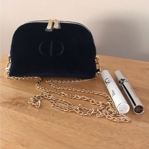 Authentic Dior mascara set and bag